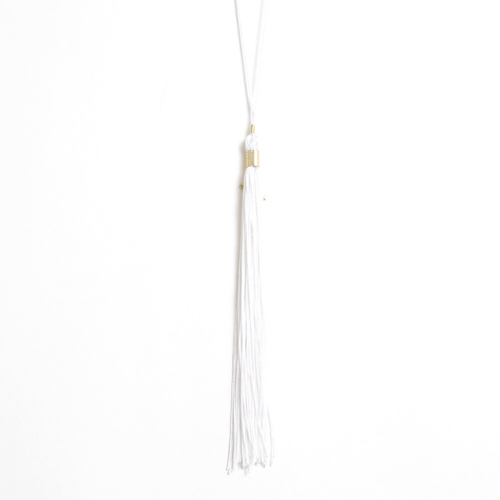 Ducks Spirit, Josten's, Bachelor & Masters, Grad, Student, Tassel, 154599, White